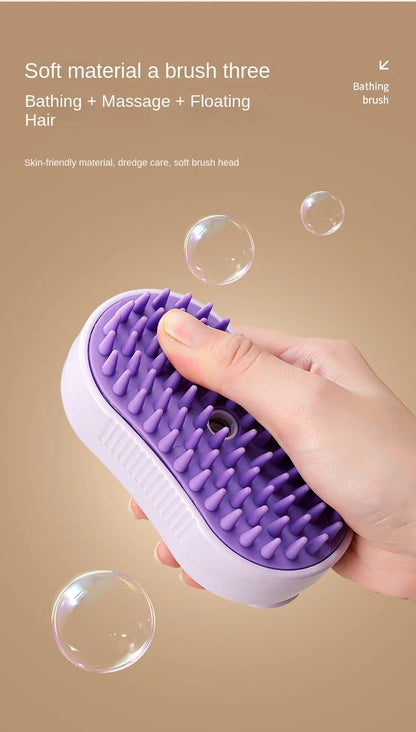 Pet Spray Massage Steam Comb