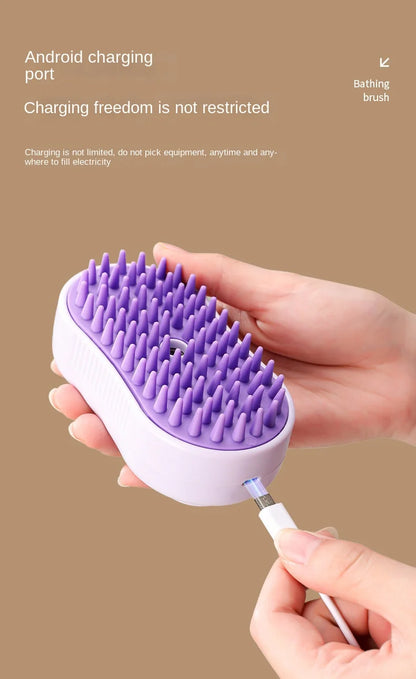 Pet Spray Massage Steam Comb
