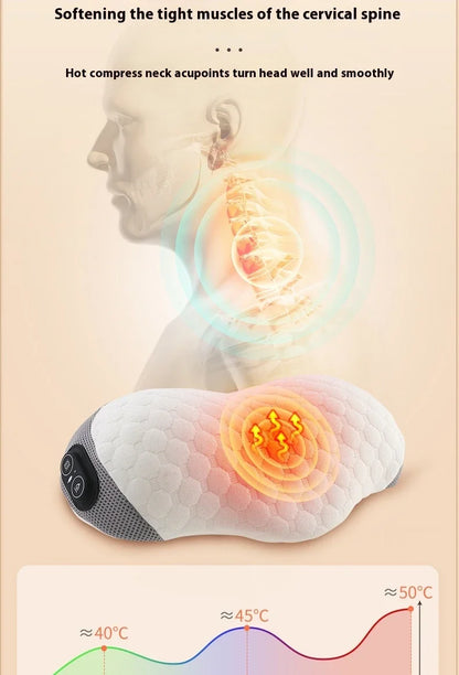 Multifunctional Shoulder and Neck Heated Massager/Pillow