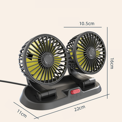 Universal 12V / 24V Car Cooling Fan