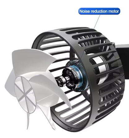 Adjustable Car Backseat Fan