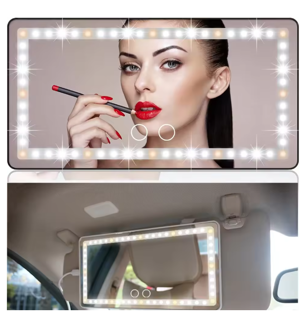 Car LED Vanity Mirror