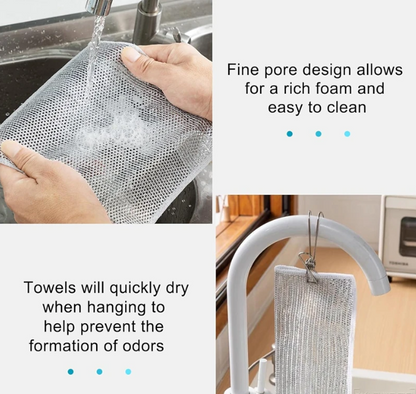 Non-scratch Wire Dishcloth