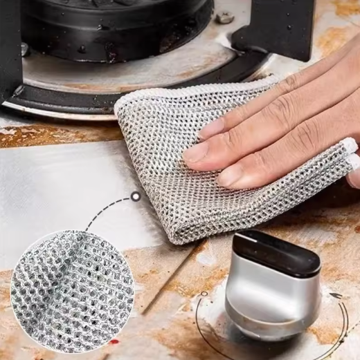 Non-scratch Wire Dishcloth