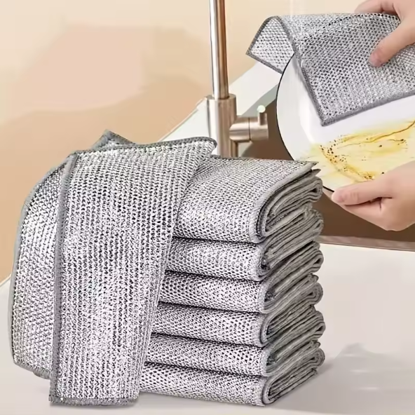 Non-scratch Wire Dishcloth