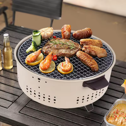 Outdoor Round Barbecue Grill